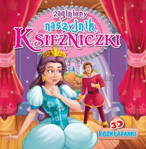 okładka Rozkładanka 3D Zgubiony naszyjnik księżniczki książka | Praca Zbiorowa