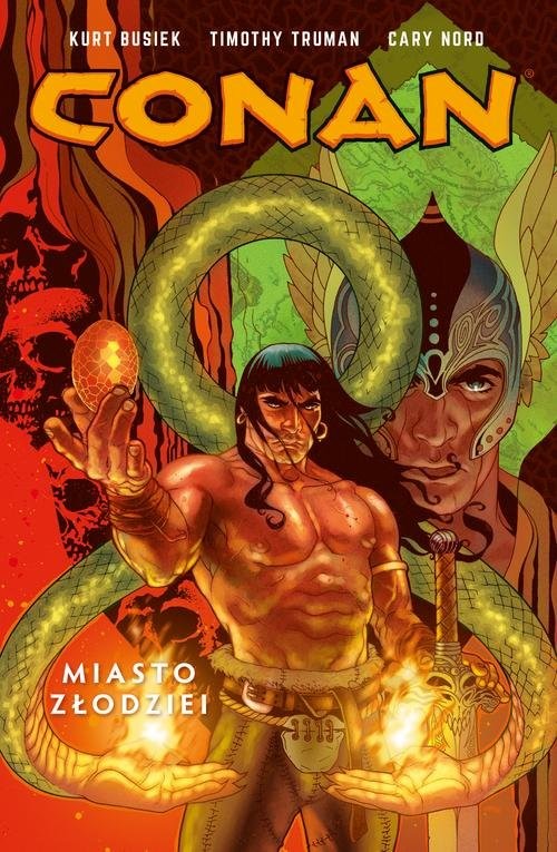 okładka Conan Tom 2 Miasto Złodziei książka | Kurt Busiek, Timothy Truman, Mike Mignola
