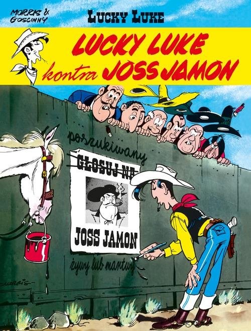 okładka Lucky Luke kontra Joss Jamon książka | René Goscinny, Morris .