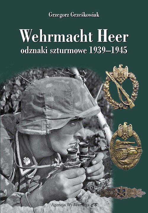 okładka Wehrmacht Heer odznaki szturmowe 1939-1945 książka | Grzegorz Grześkowiak