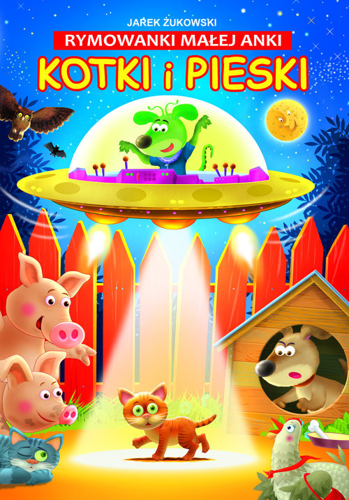 okładka Rymowanki małej Anki Kotki i pieski książka | Jarek Żukowski