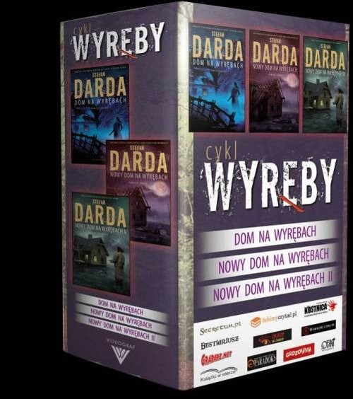 okładka Cykl Wyręby: Dom na Wyrębach / Nowy Dom na Wyrębach I / Nowy Dom na Wyrębach II miękka Pakiet książka | Stefan Darda