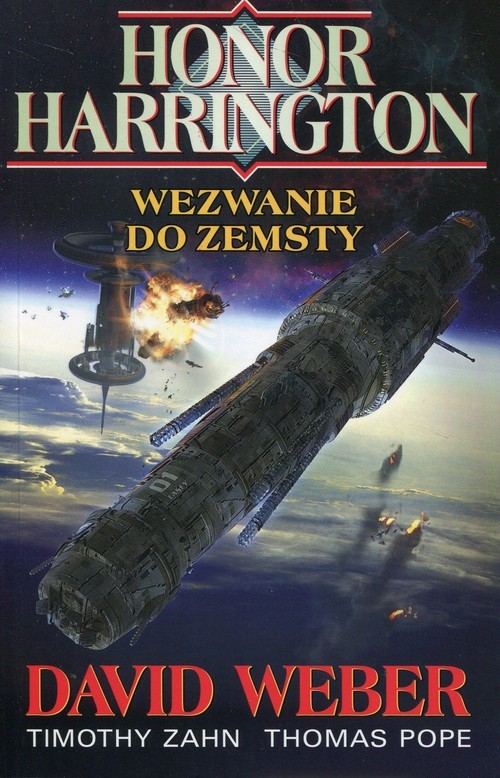 okładka Honor Harrington Wezwanie do zemsty książka | David Weber, Timothy Zahn, Thomas Pope