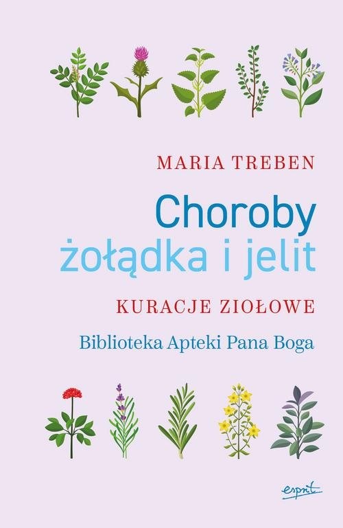 okładka Choroby żołądka i jelit Kuracje ziołowe książka | Treben Maria