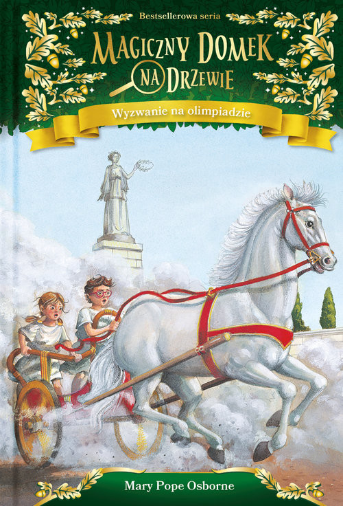 okładka Wyzwanie na olimpiadzie książka | Mary Pope Osborne