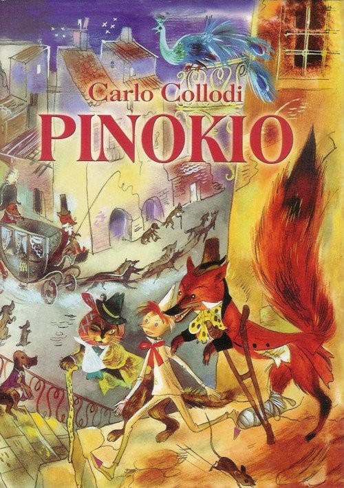 okładka Pinokio książka | Carlo Collodi