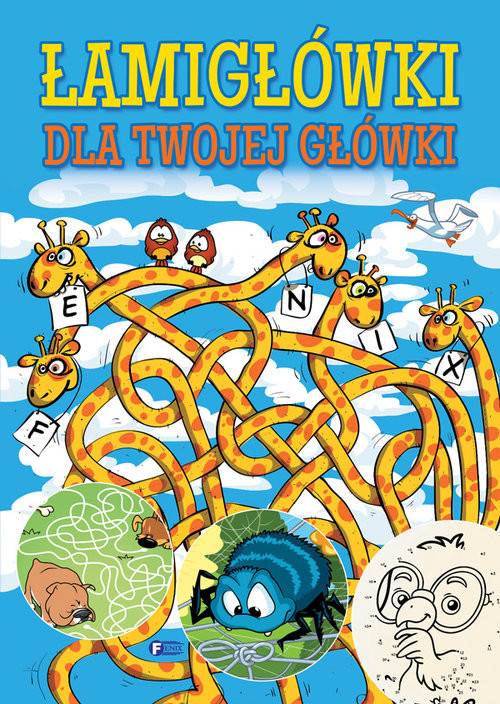 okładka Łamigłówki dla Twojej główki książka