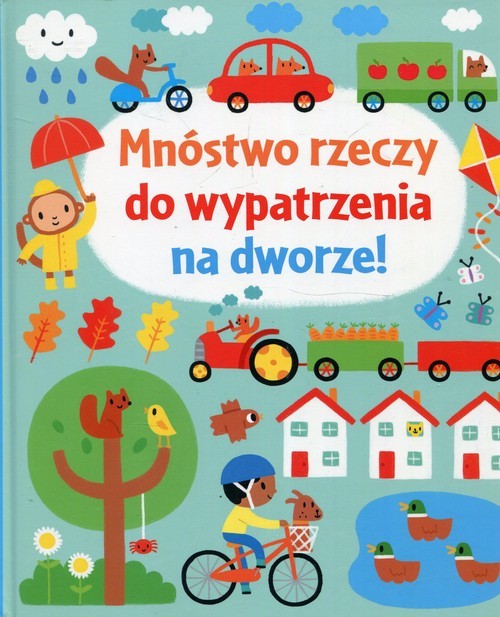 okładka Mnóstwo rzeczy do wypatrzenia na dworze książka | Watt Fiona