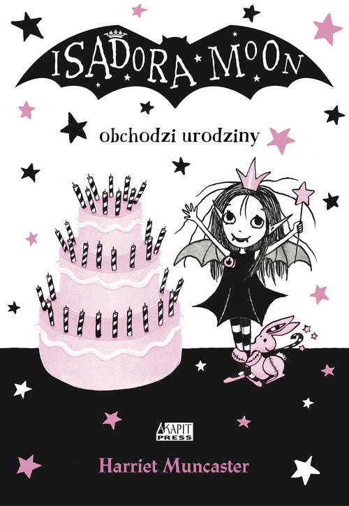 okładka Isadora Moon obchodzi urodziny książka | Muncaster Harriet