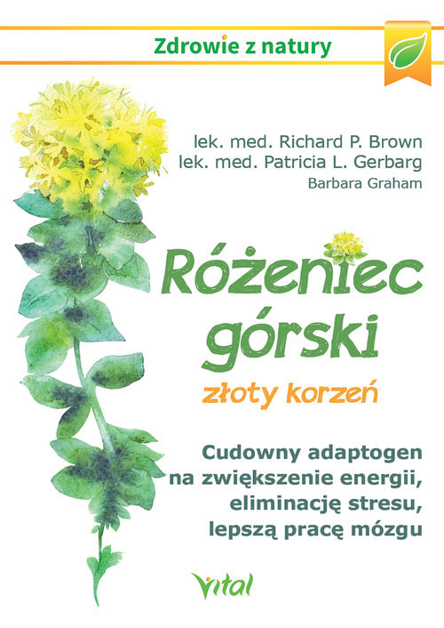 okładka Różeniec górski złoty korzeń książka | Richard Brown