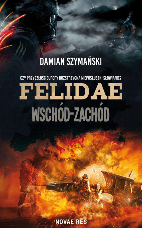 okładka Felidae Wschód-Zachód książka | Szymański Damian