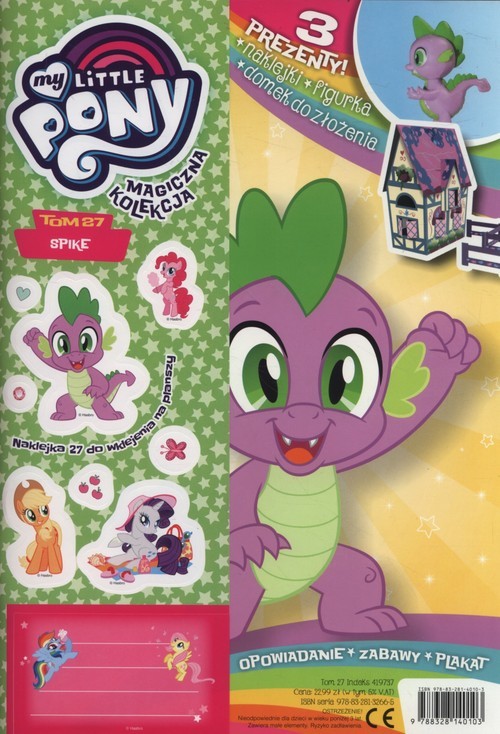 okładka My Little Pony Magiczna kolekcja Tom 27 Spike książka