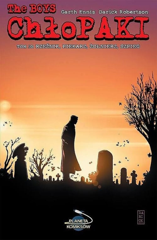 okładka Chłopaki 10 Rzeźnik piekarz żołnierz szpieg książka | Garth Ennis