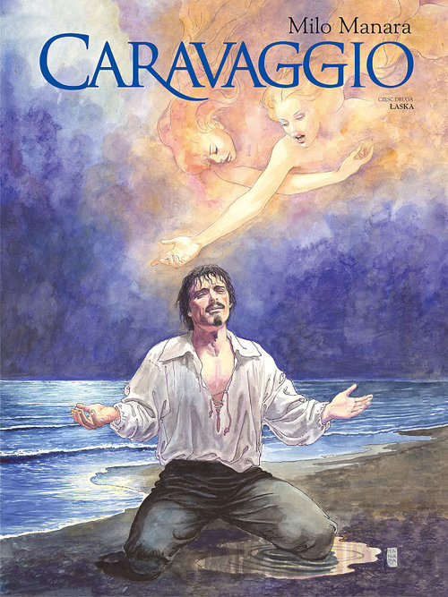 okładka Caravaggio 2 Łaska książka | Milo Manara