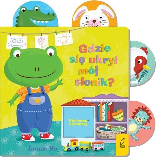okładka Ruchome elementy Gdzie się ukrył mój słonik? książka