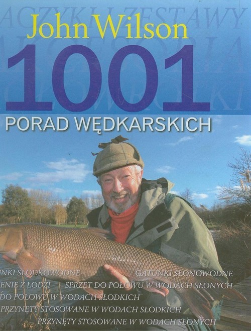 okładka 1001 porad wędkarskich książka | Wilson John