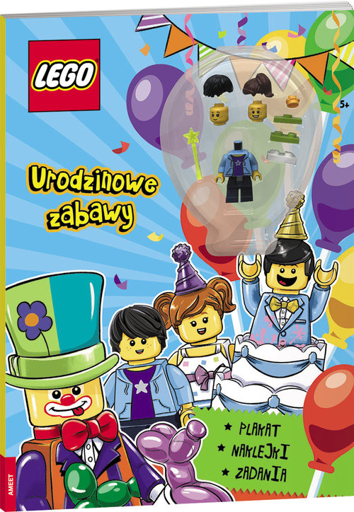 okładka LEGO Urodzinowe zabawy BBA-6601 książka