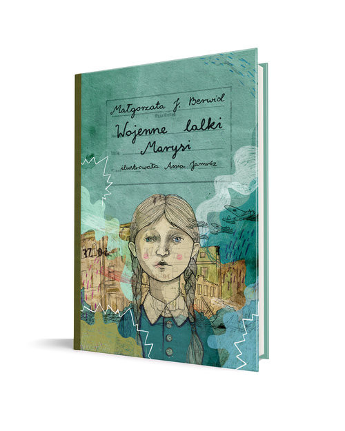 okładka Wojenne lalki Marysi książka | Małgorzata Janina Berwid