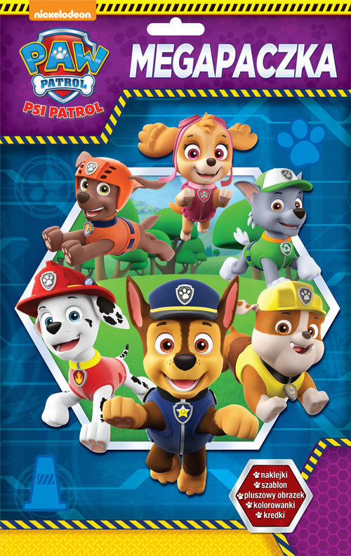 okładka Psi Patrol Megapaczka 2 książka