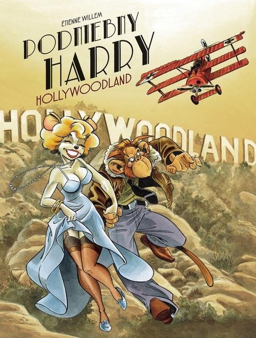 okładka Holywoodland Podniebny Harry Tom 2 książka | Willem Étienne