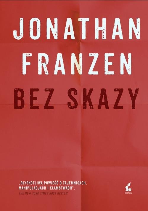 okładka Bez skazy książka | Jonathan Franzen