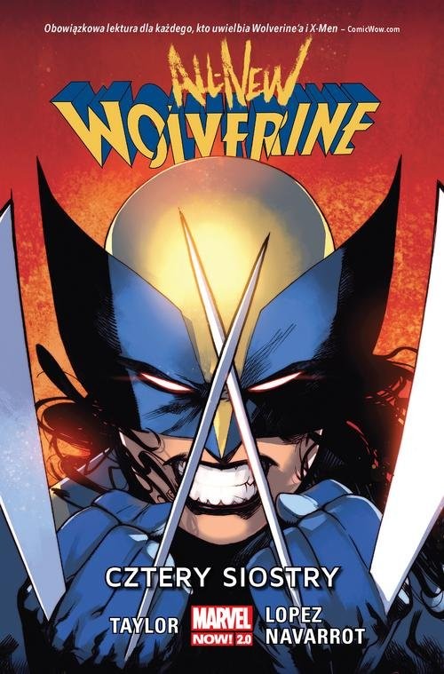 okładka All-New Wolverine Cztery siostry książka | Taylor Tom
