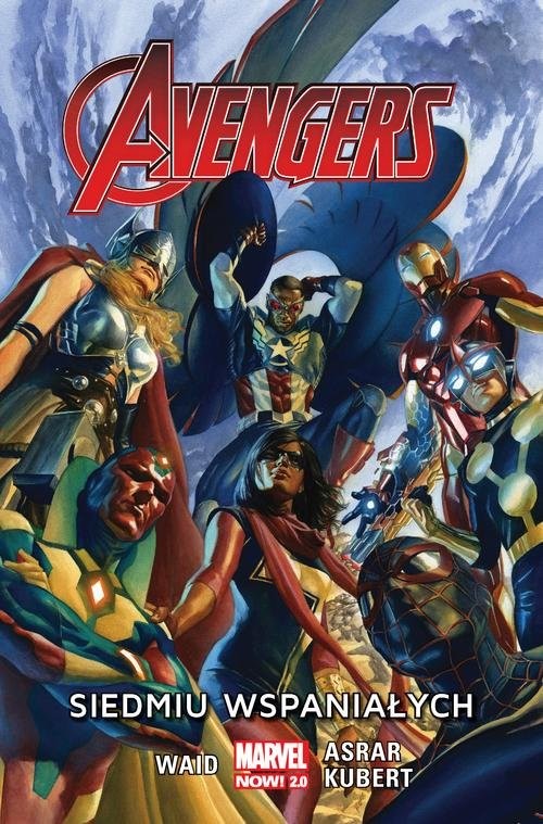 okładka Avengers Siedmiu wspaniałych książka | Mark Waid
