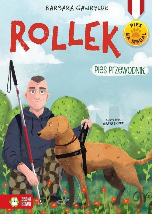 okładka Pies na medal Rollek Pies przewodnik Tom 5 książka | Barbara Gawryluk