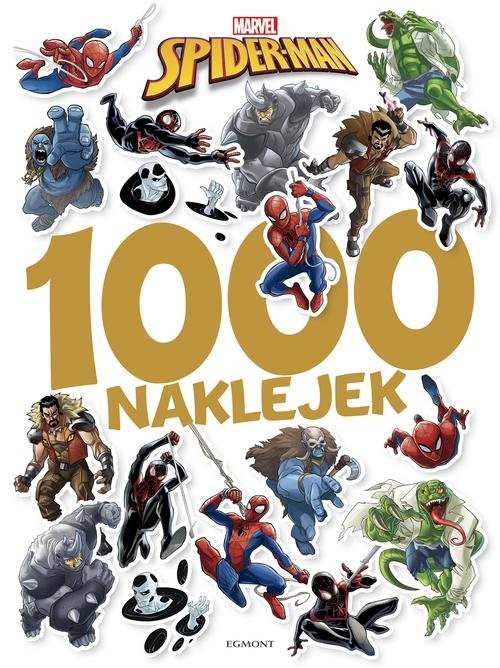 okładka Spider-Man 1000 naklejek książka