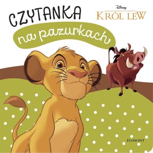 okładka Król Lew Czytanka na pazurkach książka