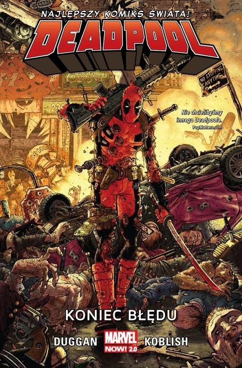okładka Deadpool Tom 2 Koniec błędu książka | Gerry Duggan