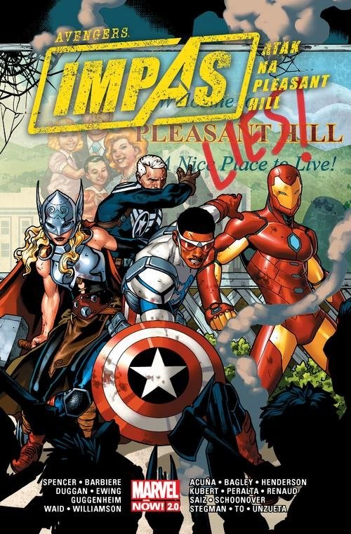 okładka Avengers Impas Atak na Pleasant Hill książka | Nick Spencer, Frank Barbiere