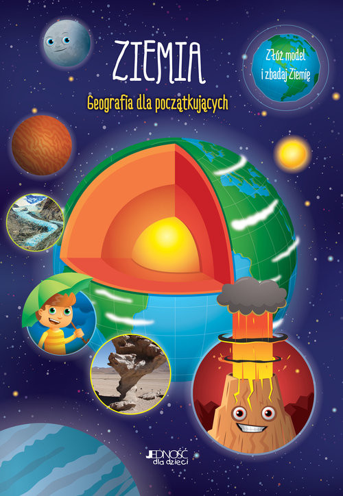 okładka Ziemia Geografia dla początkujących Złóż model i zbadaj Ziemię książka
