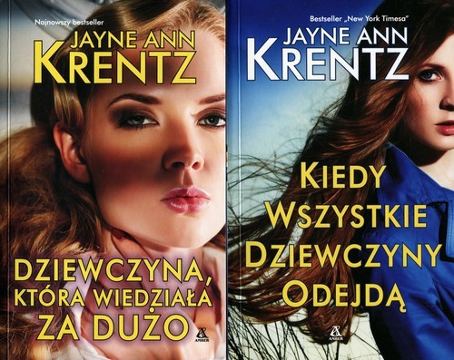 okładka Dziewczyna, która wiedziała za dużo / Kiedy wszystkie dziewczyny odejdą Pakiet książka | Jayne Ann Krentz