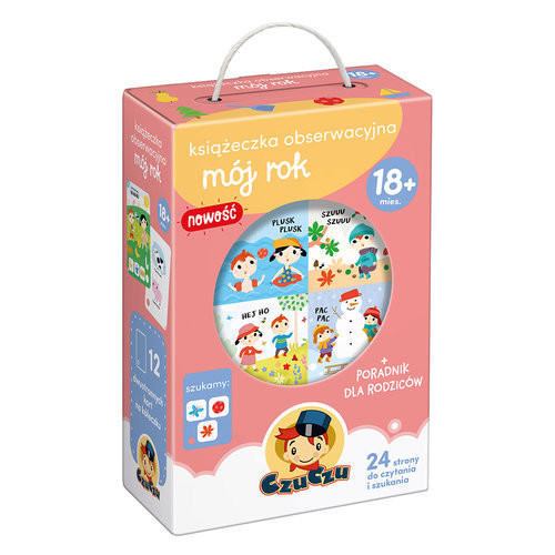 okładka Książeczka obserwacyjna Mój rok książka