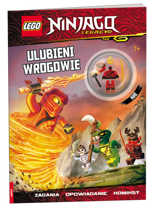 okładka LEGO Ninjago Ulubieni wrogowie książka
