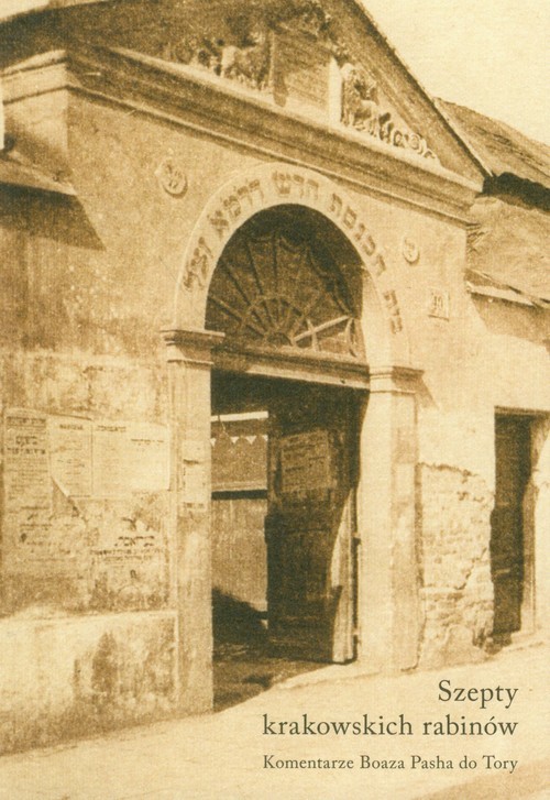 okładka Szepty krakowskich rabinów Komentarze do Tory książka | Pash Boaz