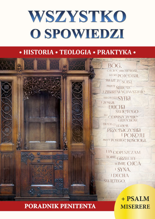 okładka Wszystko o spowiedzi Poradnik Penitenta książka | Wacław Stefan Borek
