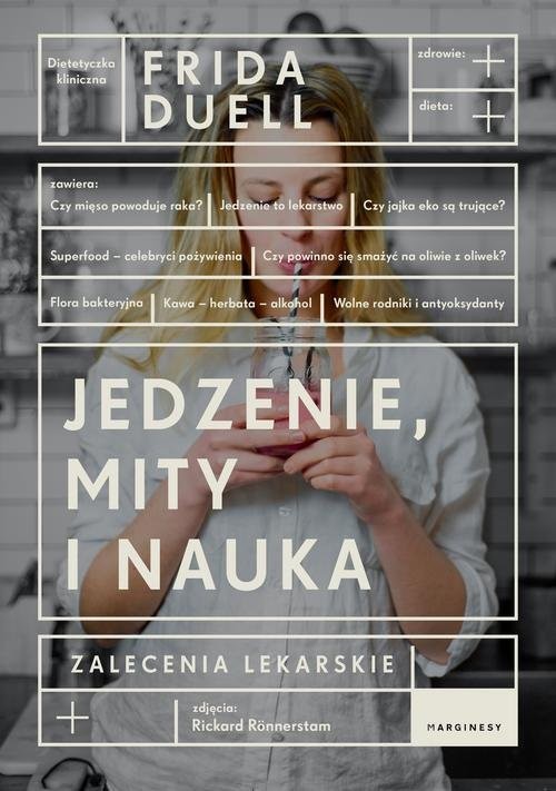 okładka Jedzenie mity i nauka książka | Duell Frida