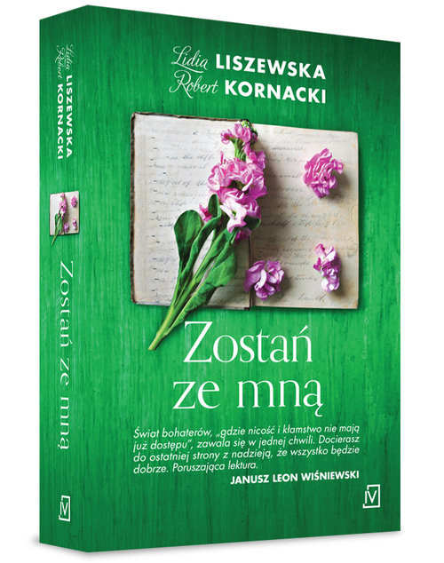 okładka Zostań ze mną książka | Lidia Liszewska, Robert Kornacki