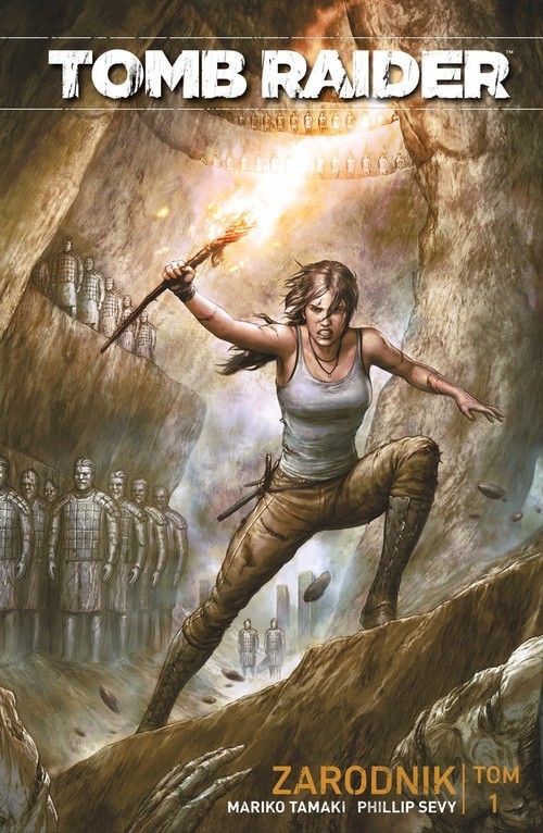 okładka Tomb Raider Tom 1 Zarodnik książka | Mariko Tamaki, Phillip Sevy