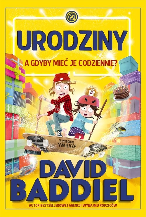okładka Urodziny A gdyby mieć je codziennie książka | David Baddiel