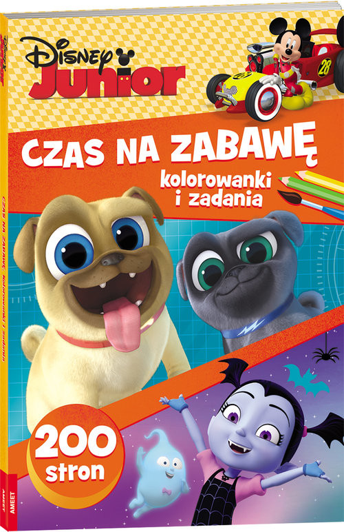 okładka Disney Junior Czas na zabawę książka