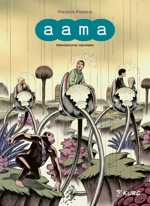 okładka Aama Tom 2 Niewidoczne rojowisko książka | Peeters Frederik