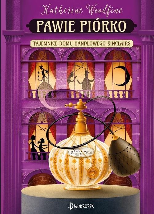 okładka Pawie piórko książka | Katherin Woodfine