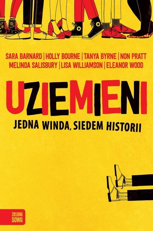 okładka Uziemieni książka | Sara Barnard, Holly Bourne, Lisa Williamson, Melinda Salisbury, Non Pratt, Eleanor Wood, Tanya Byrne
