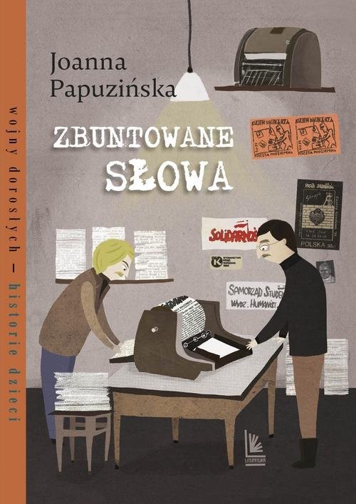 okładka Zbuntowane słowa książka | Joanna Papuzińska