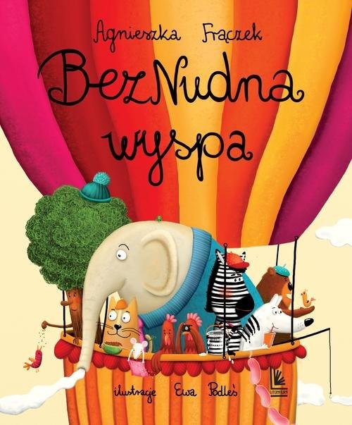 okładka BezNudna wyspa książka | Agnieszka Frączek