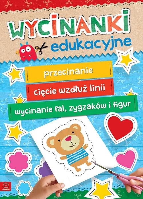 okładka Wycinanki edukacyjne książka
