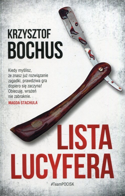 okładka Lista Lucyfera książka | Krzysztof Bochus